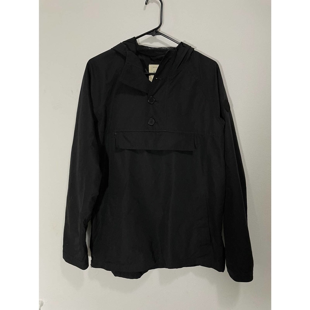 Native youth black wind breaker top